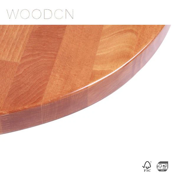 Recycle Old Elm Wood Table Top For Restaurant