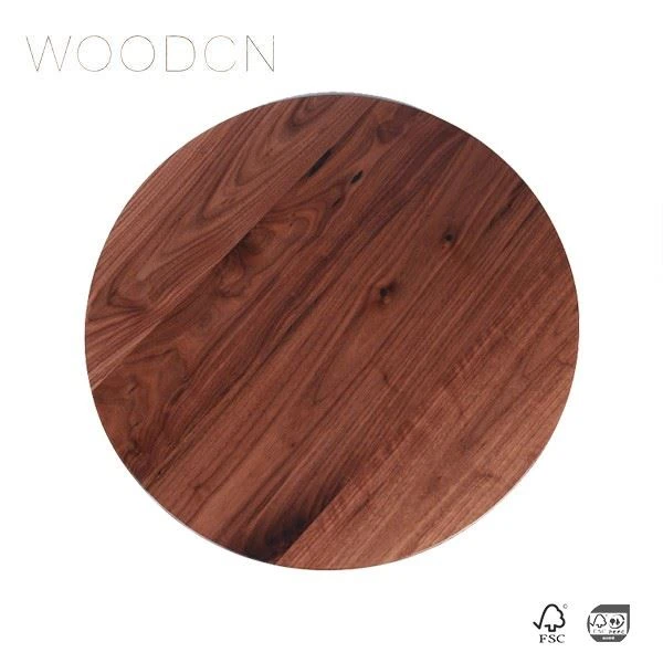 Wholesale Black Walnut Veneer Coffee Table Top