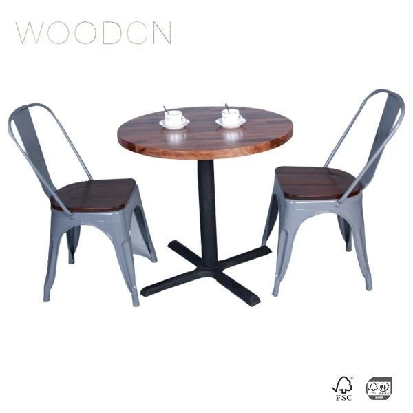 Solid Old Elm Solid Wood Dining Table
