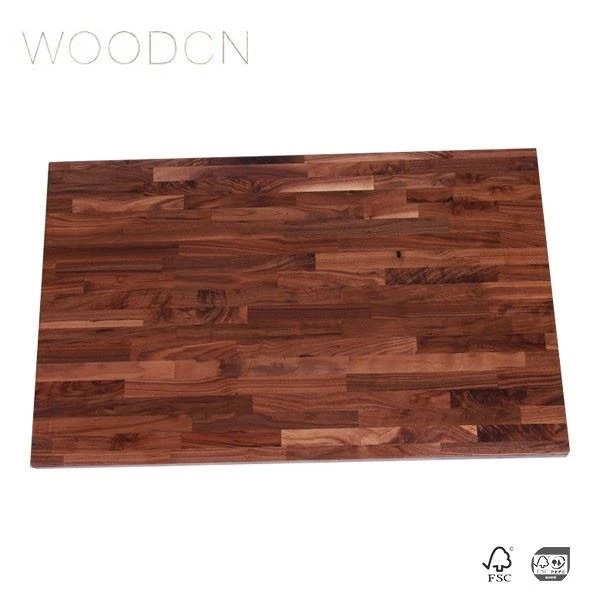 Oak Wood Solid Wood Butcher Block Dining Table Top