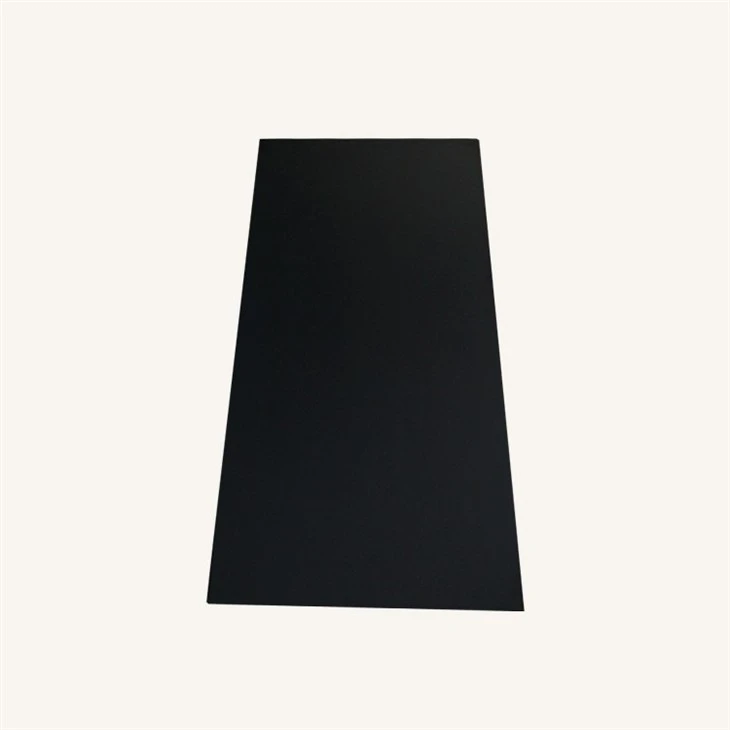 Solid Beech Wood Rectangle Dining Table Top in Black Color Manufacturer best